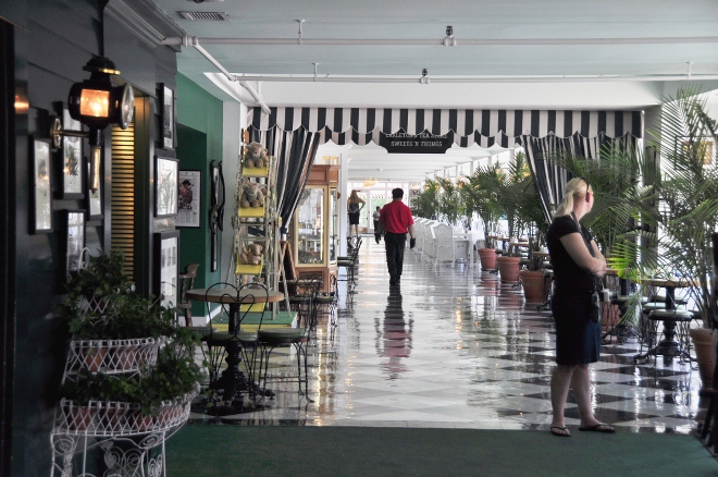 the Grand Hotel, the main foyer